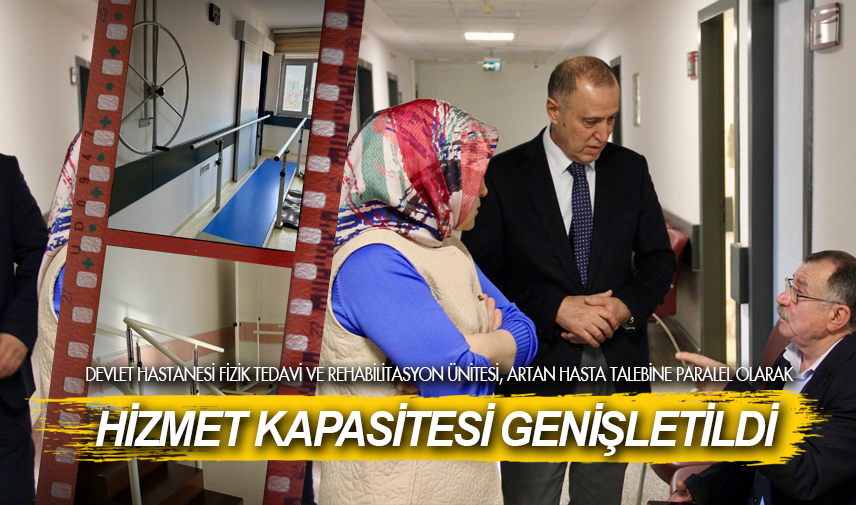 Hizmet kapasitesi genişletildi